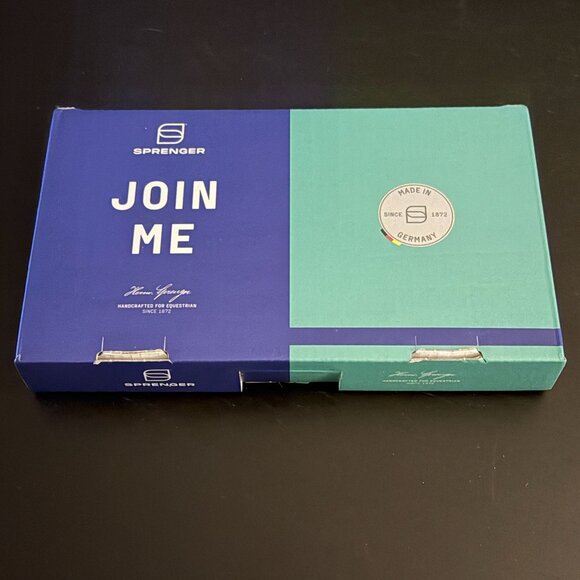 Herm Sprenger 5" Duo Loose Ring Nathe Soft Plastic 125mm Mullen Horse Bit - Picture 3 of 3